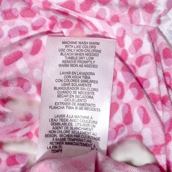 Stylish Pink Patterned Kids Romper - Picture 3 of 6